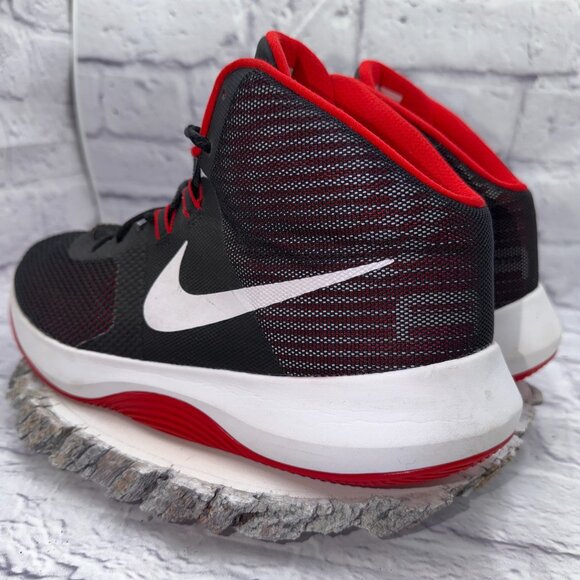 Nike Mens Air Precision NBK Black University Red Size 12 Basketball Shoes main image 14
